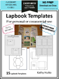 Lapbook Templates for personal or commercial use