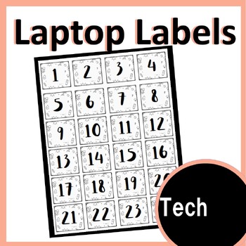 Preview of Laptop Labels