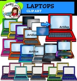 Laptops clip art