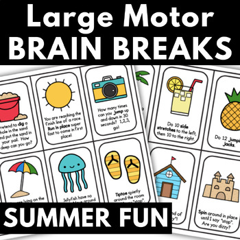 Large Motor Activities for Preschool | Summer Fun | Indoor or Outdoor