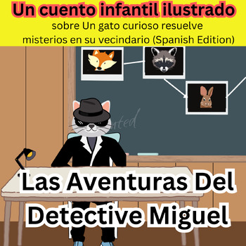 Preview of Las Aventuras Del Detective Miguel: es un cuento infantil ilustrado (in spanish)
