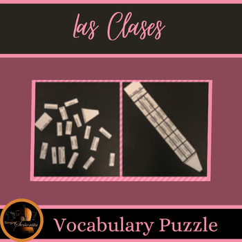 Preview of Las Clases Puzzle