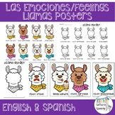 Las Emociones/Feelings Llama Themed Posters