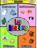 Las Estaciones (Seasons) Spanish Lapbook File Folder Fun