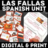 Las Fallas Spanish Culture Unit & lesson la primavera en E