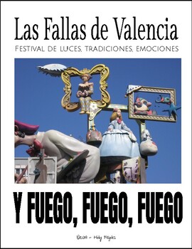 Preview of Las Fallas de Valencia - 7 Page Reading & Slides with tons of pictures