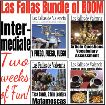 Preview of Las Fallas de Valencia Big Bundle of BOOM!