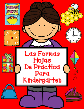 Preview of Figuras Geométricas | Spanish Shapes Worksheets