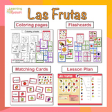 BUNDLE. Las Frutas. Fruits Lesson Plan, games and Activities