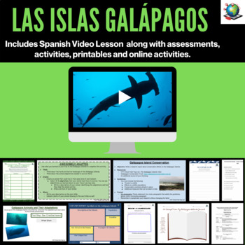 Preview of Las Islas Galápagos - Virtual Field Trip for Grades 3-8