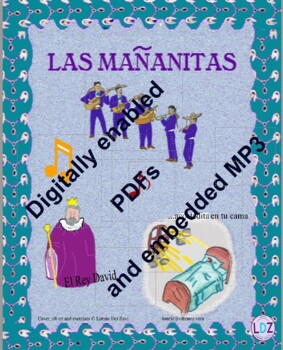 Preview of Las Mañanitas - (Mariachi) PDFs, pictures and MP3 embedded in digital worksheets