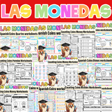 Las Monedas | Counting Coins Money in Spanish Making Change