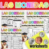 Las Monedas |Counting Pennies Coins Money in Spanish | Cue