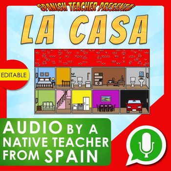 Preview of Las Partes de la Casa Interactive from Spain