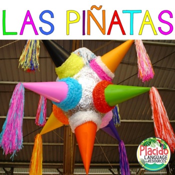 Preview of Las Piñatas: A comprehensible mini-unit including authentic resources