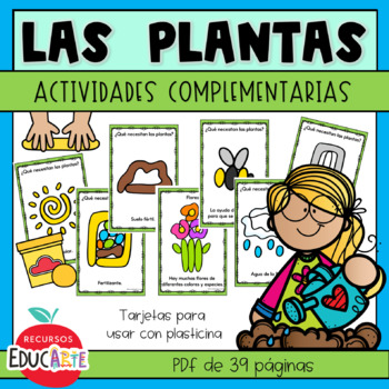 Preview of Las Plantas | Actividades para los centros de aprendizaje