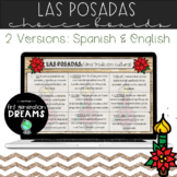 Las Posadas - Choice Boards - English & Spanish | Distance