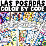 Las Posadas Color by Codes - Las Posadas Color by Numbers 