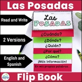 Las Posadas Activity Reading and Writing Flip Book