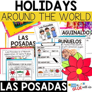 Preview of Las Posadas Unit | Holiday Around the World Preschool through Second Grade