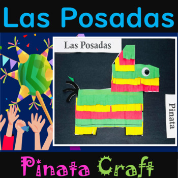 Preview of Las Posadas Pinata Craft Activities | Winter Holidays around the world