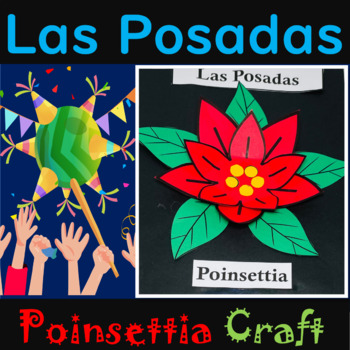 Preview of Las Posadas Poinsettia Craft Activities | Winter Holidays around the world