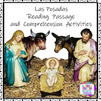 Preview of Las Posadas Reading Passage and Comprehension Activities