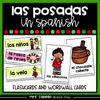 Las Posadas in Spanish Flashcards