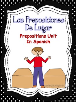 Preview of Las Preposiciones De Lugar-Prepositions Unit In Spanish