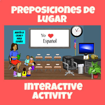 Preposiciones De Lugar En La Clase Spanish Prepositions Practice Sexiz Pix