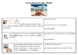 Las Vaciones / with Questions in Spanish