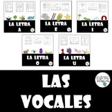 Las Vocales Bundle (Letra A, E, I, O, U)