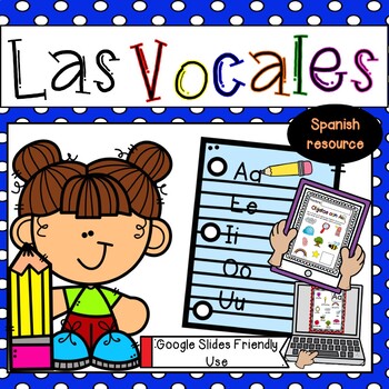 Preview of Las Vocales Digital / The vowels in Spanish
