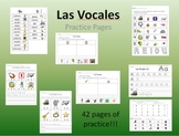 Las Vocales - Spanish Vowels Practice Sheets