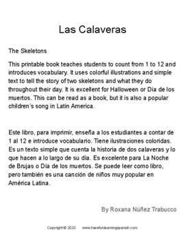 Preview of Las calaveras