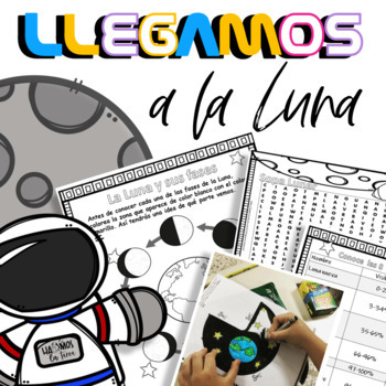 Preview of Las fases de la Luna - cuaderno de actividades