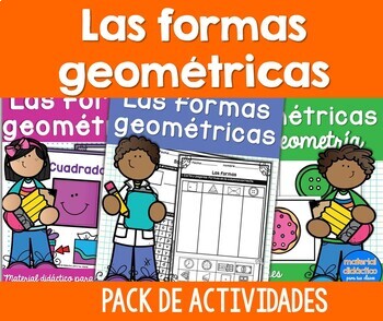 Preview of Formas y figuras geométricas-  actividades, juegos- Spanish geometric figures
