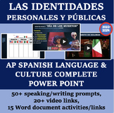 Las Identidades Personales y Publicas AP Theme COMPLETE Po