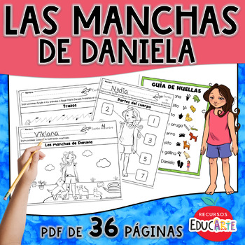 Preview of Las manchas de Daniela - Actividades para trabajar el cuento