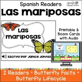 Las mariposas El ciclo de vida Spanish Butterflies Lifecyc