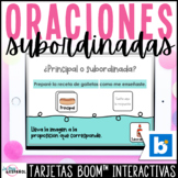 Las oraciones subordinadas - Spanish Complex Sentences Boo