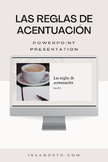 Las reglas de acentuación - Presentación de PowerPoint