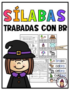 Sílabas trabadas: bra, bre, bri, bro, bru (Spanish Edition)