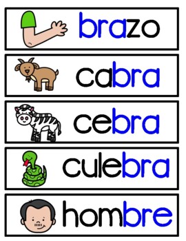 Sílabas trabadas: bra, bre, bri, bro, bru (Spanish Edition): Pantin, Laura:  9798396170223: : Books