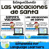 Bilingual Christmas Santa's Vacation Vacaciones de Navidad