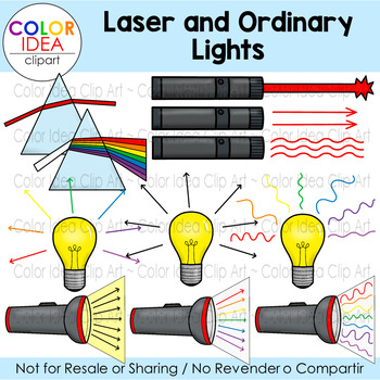 Preview of Laser and Ordinary Lights