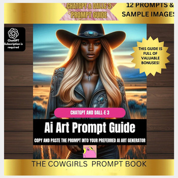Preview of Lasso Your Imagination: Cowgirls Dall-E 3 Prompt Guide