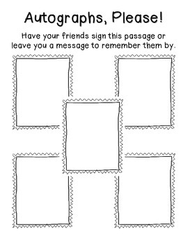 Last Days in 3rd Grade! {End of the Year Activity for Third!} by Haley ...