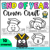 Last Day Of Year Crowns Craft, Kindergarten Graduation Hat