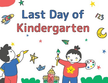 Preview of Last Day of Kindergarten, Sign Printable, End of Year, Last Day Poster